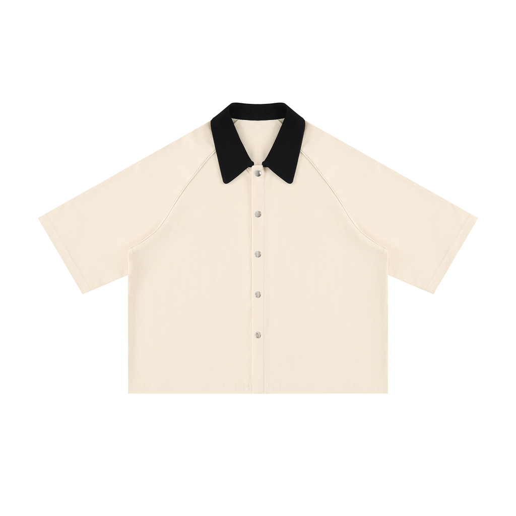 The Split - Unisex Color Block Boxy Shirt