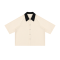 The Split - Unisex Color Block Boxy Shirt