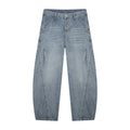 The Send It Men's Vintage Wash Barrel Leg Jeans