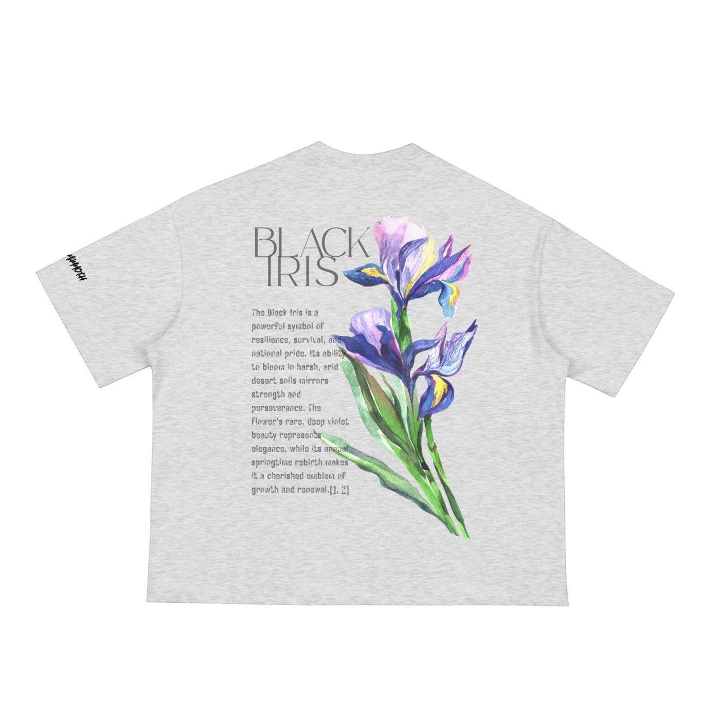 The Black Iris - Classic Loose Boxy Tee