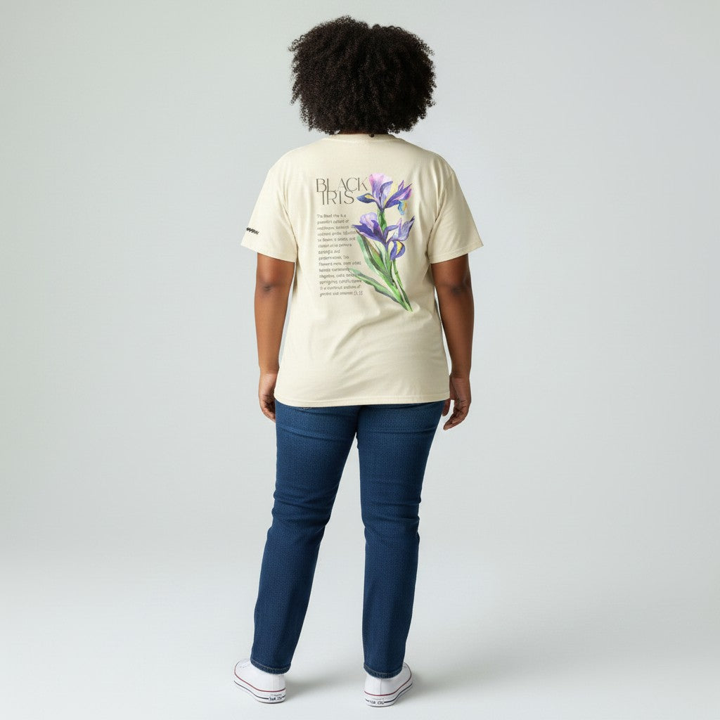 The Black Iris - Classic Loose Boxy Tee