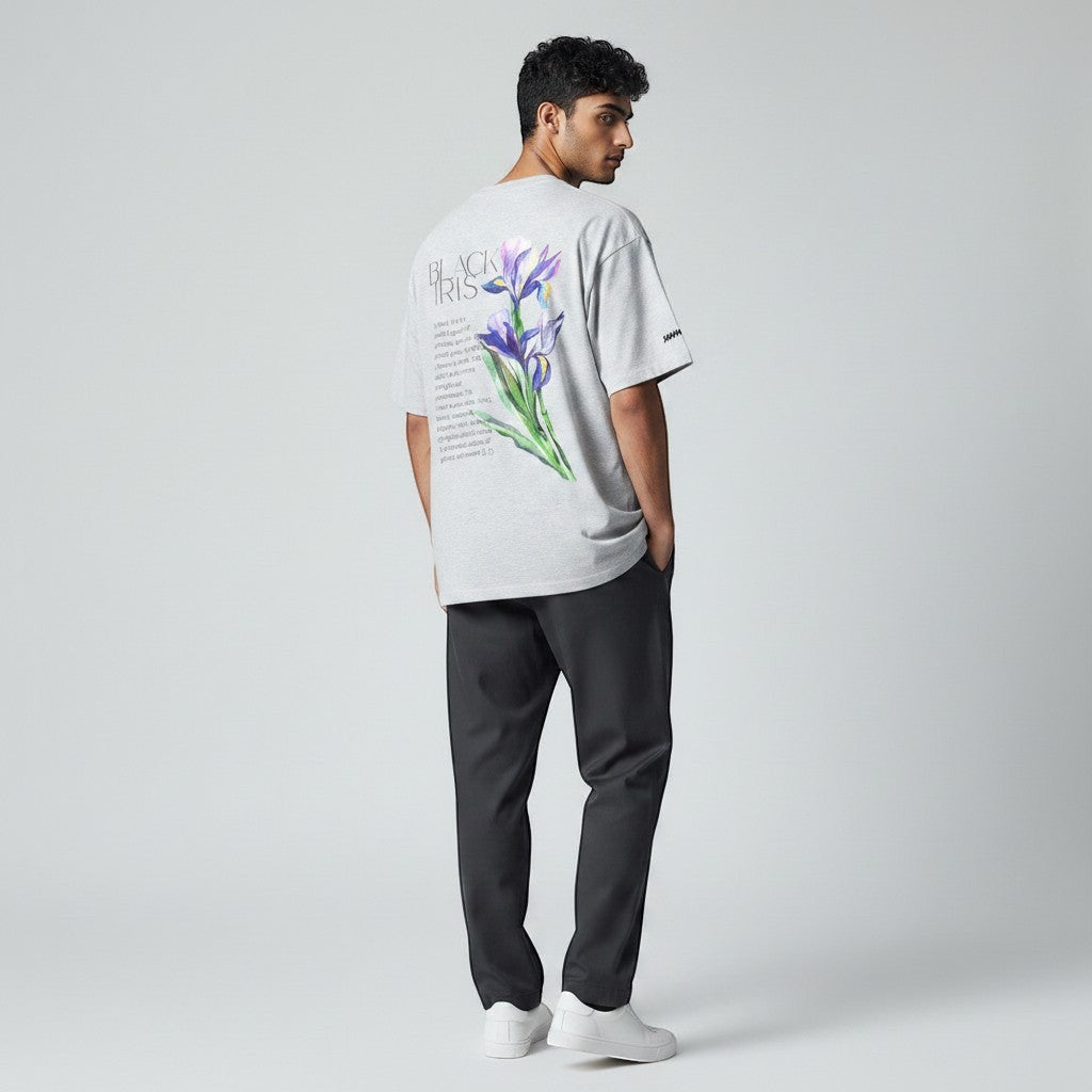 The Black Iris - Classic Loose Boxy Tee
