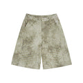 The Outpost Unisex Vintage Wash Plaid Shorts