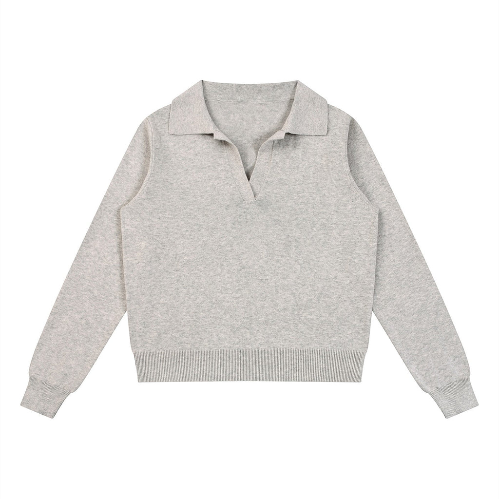 The Designed Chaos - Women's Collared Knit Pullover