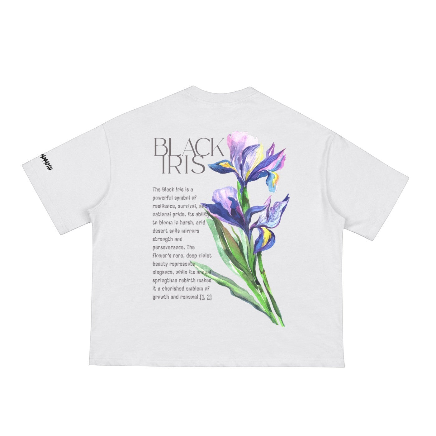The Black Iris - Classic Loose Boxy Tee