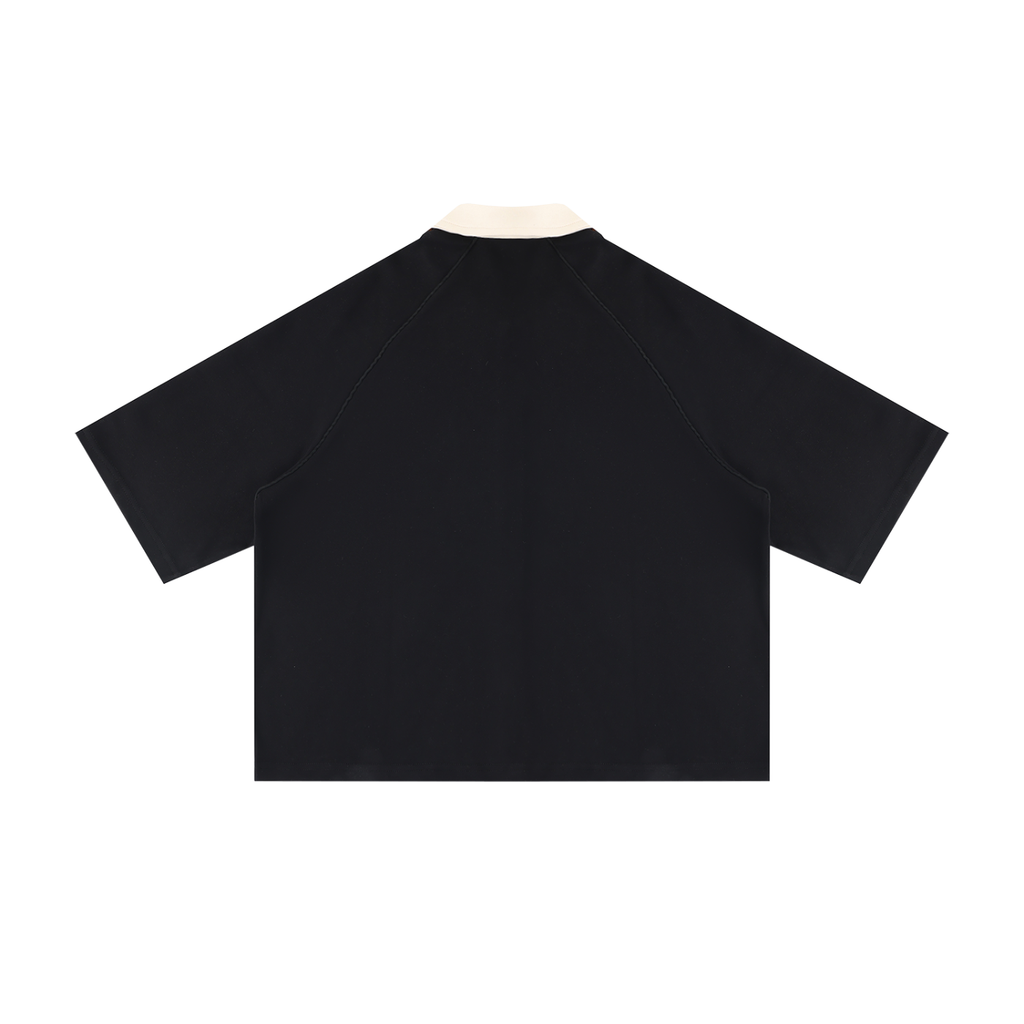 The Split - Unisex Color Block Boxy Shirt