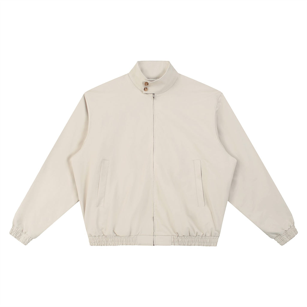The Main Character — Stand Collar Bomber Jacket