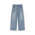 The Cool One Women's Vintage Wash High Rise Wide Leg Jeans