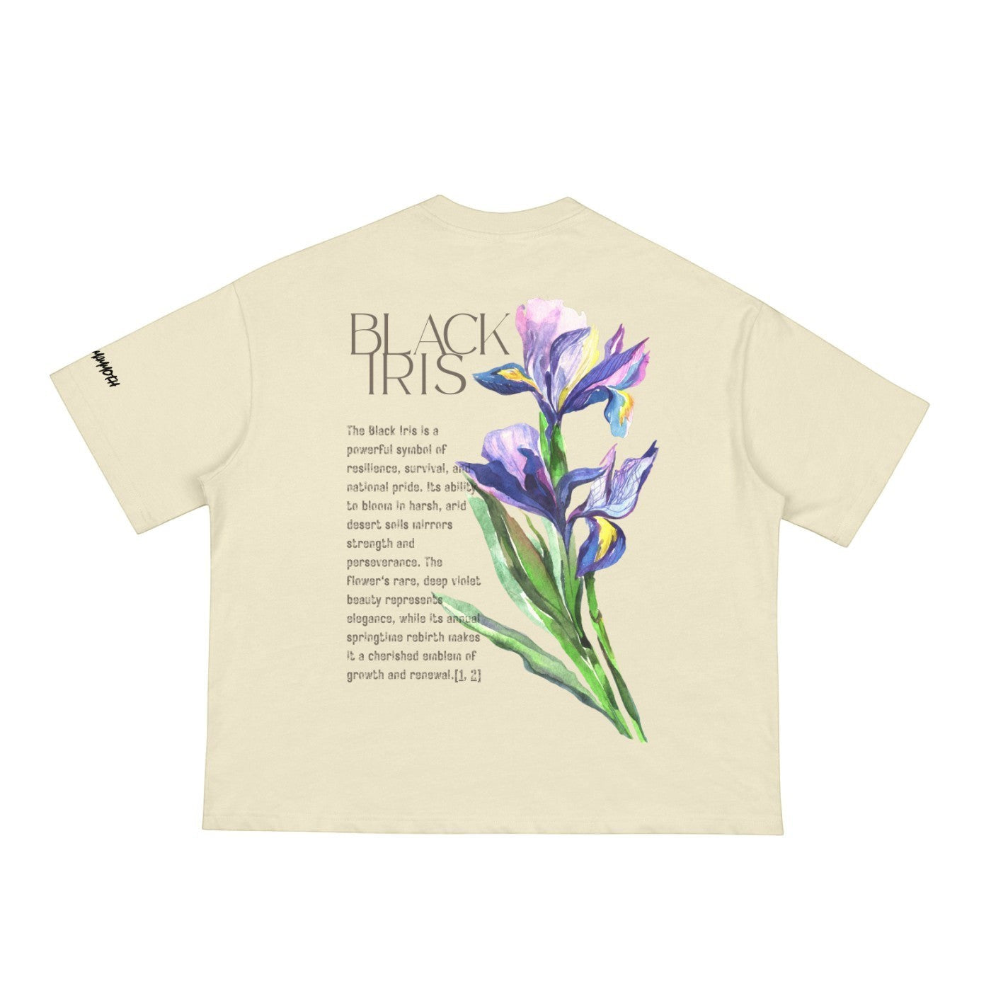 The Black Iris - Classic Loose Boxy Tee