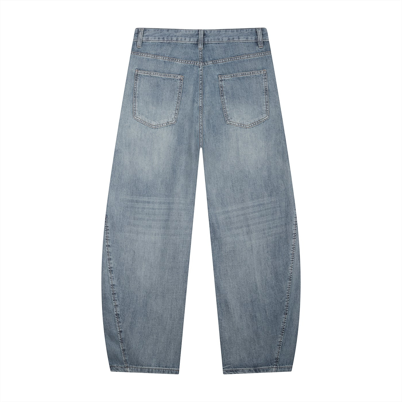 The Send It Men's Vintage Wash Barrel Leg Jeans