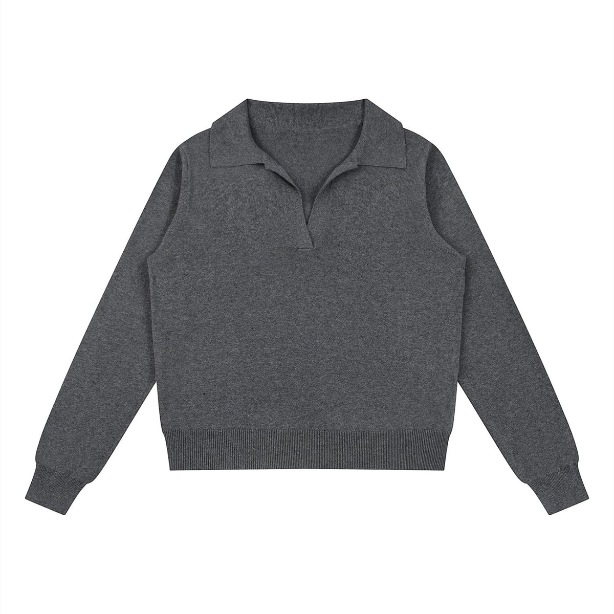 The Designed Chaos - Women's Collared Knit Pullover