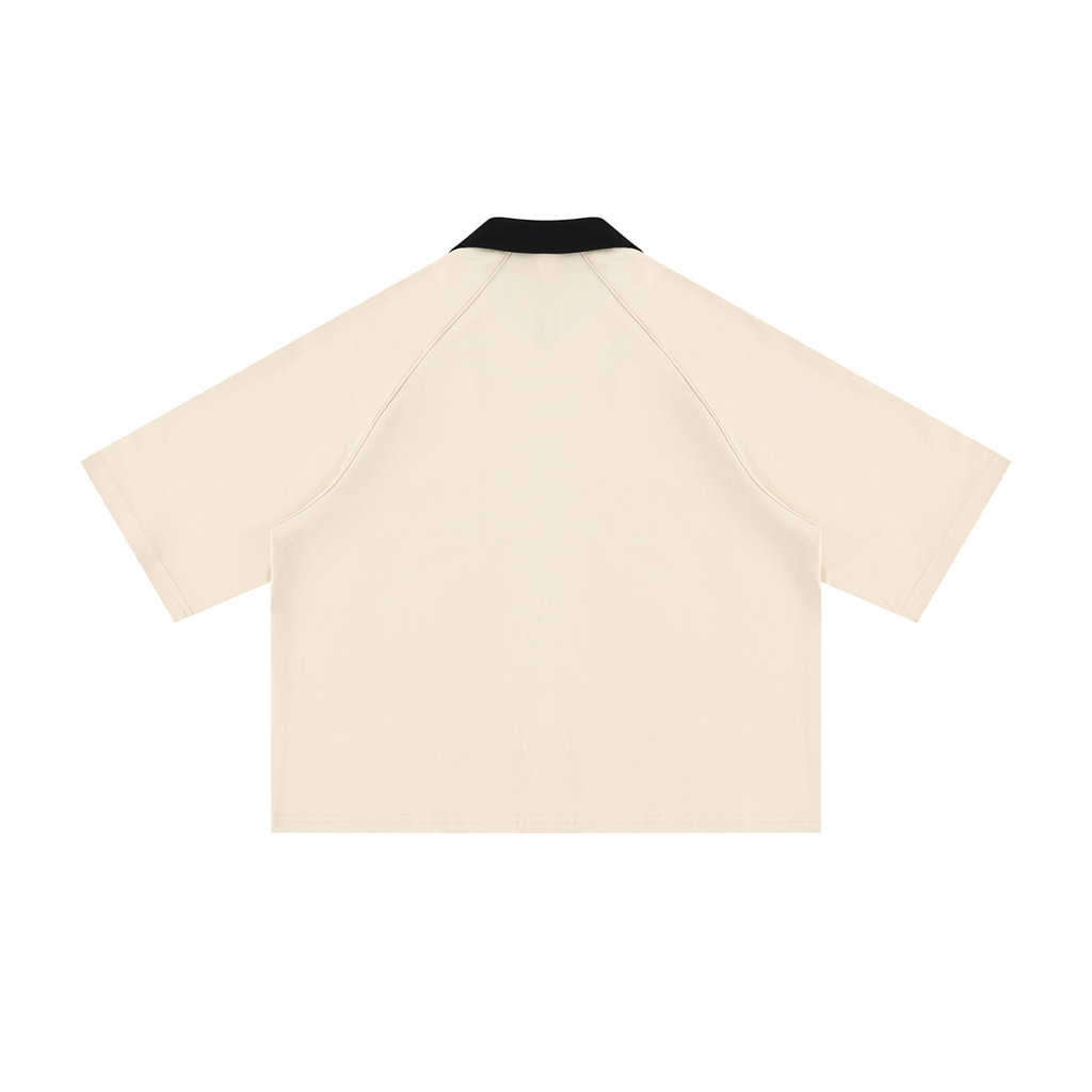 The Split - Unisex Color Block Boxy Shirt